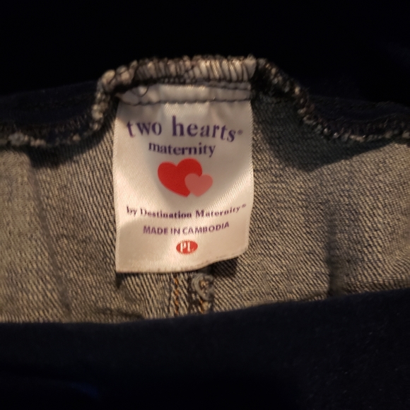Two hearts maternity jeans size PL - Picture 2 of 3